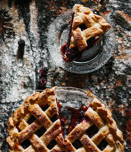 Amandel- bramentaart 