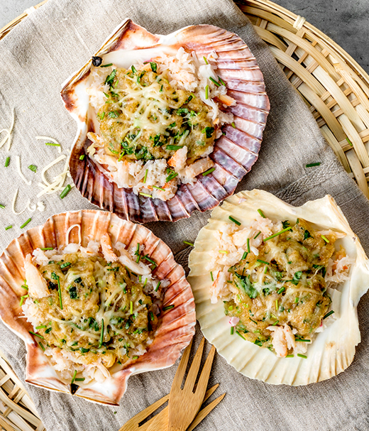 Hebridean partan Krab van de Hebriden