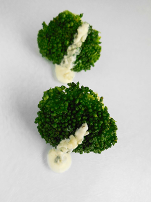 Broccoliroosjes met blauwaderkaas
