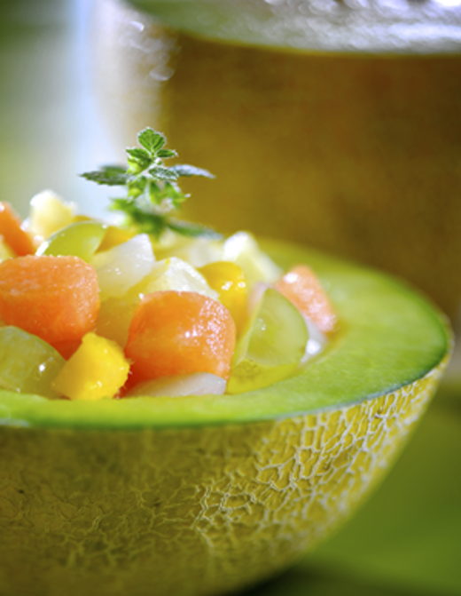 Fruitsalade met witbier