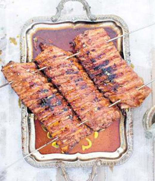 Spareribs in sojamarinade